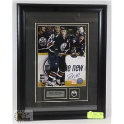 RYAN SMYTH SIGNED PICTURE FRAMED MATTED