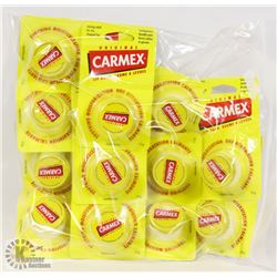 LOT OF 12 NEW IN PACKAGE CARMEX LIP BALM