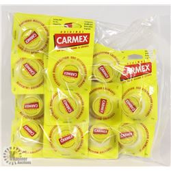 LOT OF 12 NEW IN PACKAGE CARMEX LIP BALM