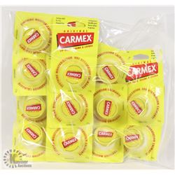 LOT OF 12 NEW IN PACKAGE CARMEX LIP BALM