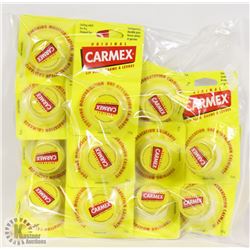 LOT OF 12 NEW IN PACKAGE CARMEX LIP BALM