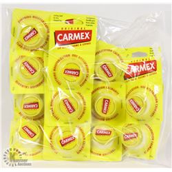 LOT OF 12 NEW IN PACKAGE CARMEX LIP BALM