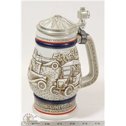 1983 ANTIQUE CAR THEMED STEIN