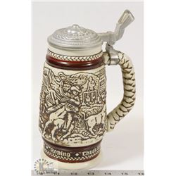 1983 WESTERN THEMED STEIN