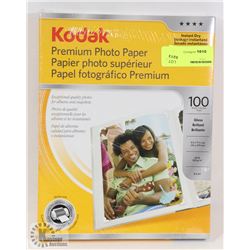 SEALED PACK OF KODAK PREMIUM PHOTO PAPER