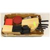 Image 1 : FLAT OF KITCHEN KNIFE SETS AND LIDDED DISHES