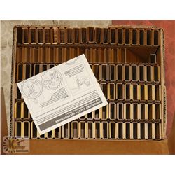 CASE OF 16 GAUGE 1/2" X 1-1/4" STANLEY STAPLES