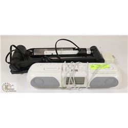 JVC IHOME ALARM WITH IPHONE DOCKING STATION &