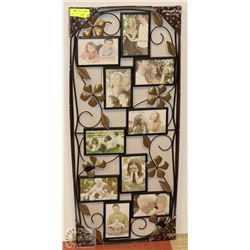 WROUGHT IRON WALL COLLAGE