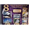 Image 1 : 9)  DELUXE 8 SEPARATE IMAGE PUZZLES