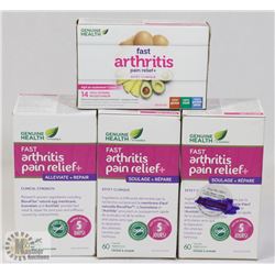BAG OF ASSORTED ARTHRITIS RELIEF MEDICATIONS