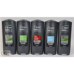 BAG OF ASSORTED DOVE FOR MEN BODY WASH