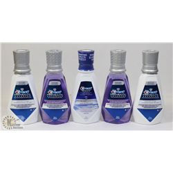 BAG OF ASSORTED MOUTHWASH