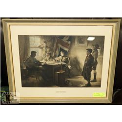 UNITED KINGDOM SCOUT PRINT "RAW MATERIAL" BY