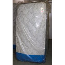 NEW SINGLE EUROTOP MATTRESS WITH BOXSPRING