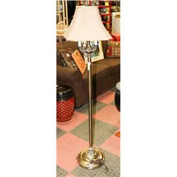 BRASS VINTAGE STYLE FLOOR LAMP