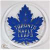 Image 1 : METAL TORONTO MAPLE LEAFS CUTOUT 18"