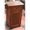 Image 1 : ESTATE WOOD CABINET, 18.5"X13.5"X32".