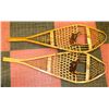 Image 1 : SIZE 14 X 24 SNOWSHOES MADE IN QUEBEC "TORPEDO" W/