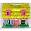 Image 1 : VINTAGE MARX TIN PINK HOUSE