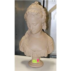 GREEK STYLE STATUE, 22"H