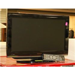 TOSHIBA 22" LCD TV WITH REMOTE WITH BUILT IN DVD