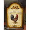 Image 1 : LARGE ROOSTER COUNTRY SIGN