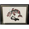 Image 1 : BIL JACKSON NATIVE ARTIST "KILLER WHALE" 35/250