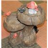 Image 1 : GARDEN FOUNTAIN SHAPED LIKE MUSHROOMS