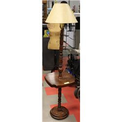 FLOOR LAMP WITH TABLE