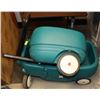 Image 1 : BLUE CHILDRENS WAGON AND TRAILER 2 PIECE