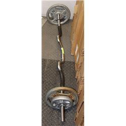 WEIGHTS 35LB PLUS BAR