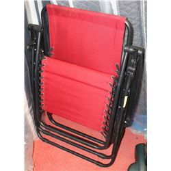 RED LOUNGE CHAIR