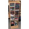 Image 1 : CD SHELF WITH ASSORTED CDS.