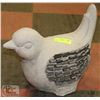Image 1 : HEAVY STONE BIRD 15" TALL X 13" LONG.