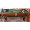 Image 1 : EASTPOINT POOL TABLE WITH 8 QUE'S, BALLS, TRIANGLE