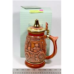 VINTAGE TRIBUTE TO FIREFIGHTERS STEIN ORIGINAL BOX