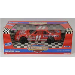 AMERICAN MUSCLE 1:18 SCALE DIE CAST CAR BUDWEISER