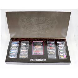 LARRY'S GARAGE HOT WHEELS COLLECTOR CAR SET.