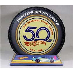 HOT WHEELS 50TH ANNIVERSARY COLLECTOR CAR SET.