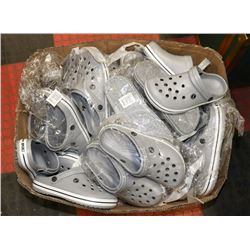 LARGE BOX OF SPORT SUMMER SHOES.