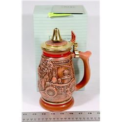 VINTAGE TRIBUTE TO FIREFIGHTERS STEIN ORIGINAL BOX