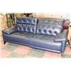 Image 1 : NEW NAVY BLUE GENUINE LEATHER POWER RECLINER