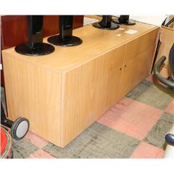 NEW LIGHT WOOD GRAIN TONE 4 DRAWER OFFICE CABINET,