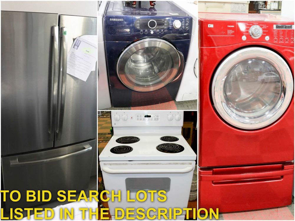 FEATURED LOTS APPLIANCES