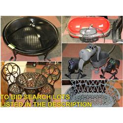 FEATURED LOTS: OUTDOOR DECOR & MORE