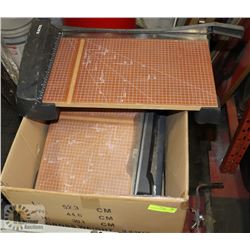 3 OFFICE DRAFT PAPER CUTTERS