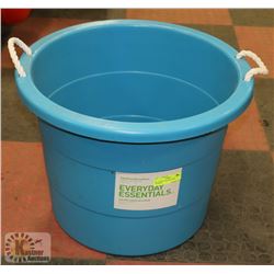 84L PLASTIC TUB WITH ROPE HANDLES