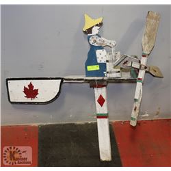 VINTAGE AMERICANA WIND SPINNER