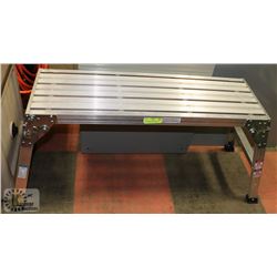 MASTERCRAFT FOLDING WORK BENCH 12"W X 37"L 18"H